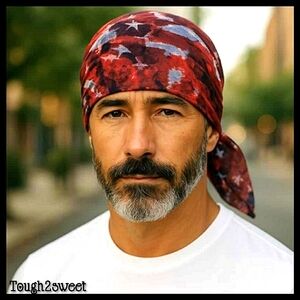 🆕️HAND CRAFTED MENS SMALL STYLE DOO RAG~NEW WITHOUT TAGS!